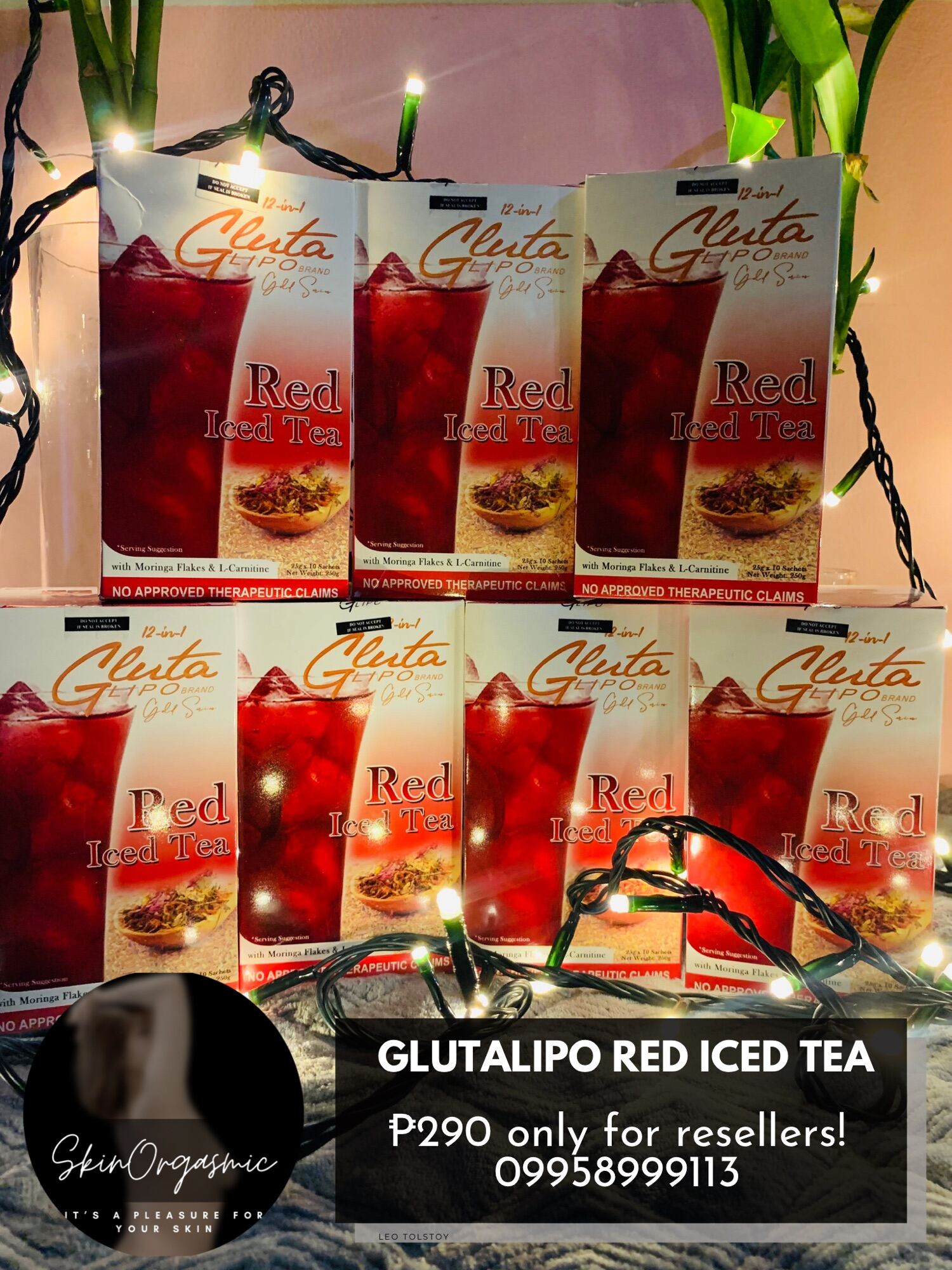 Glutalipo Red Iced Tea (Gold Series) Lazada PH