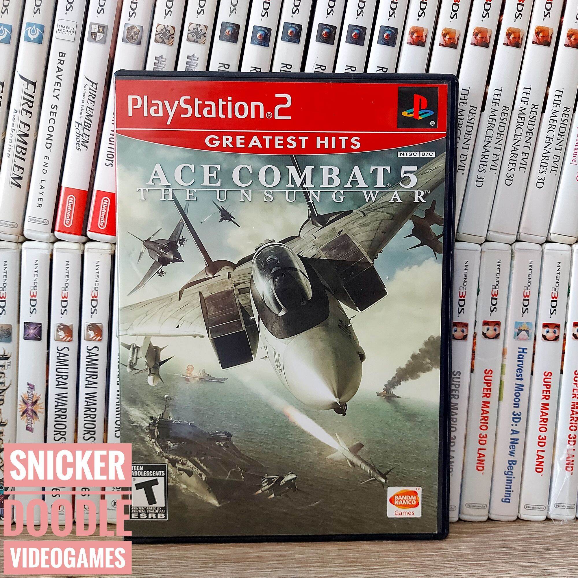 Jogo Ace Combat 5: The Unsung War - PS2 (Japonês) - MeuGameUsado