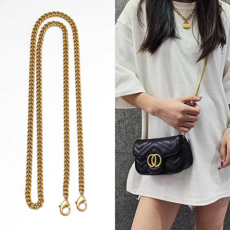 Applicable to Gucci Marmont Bag Chain Accessories Bag Chain Pieces of Accessories Crossbody Gucci Marmont Wine God Bag Chain Replacement Bag Shoulder Girdle