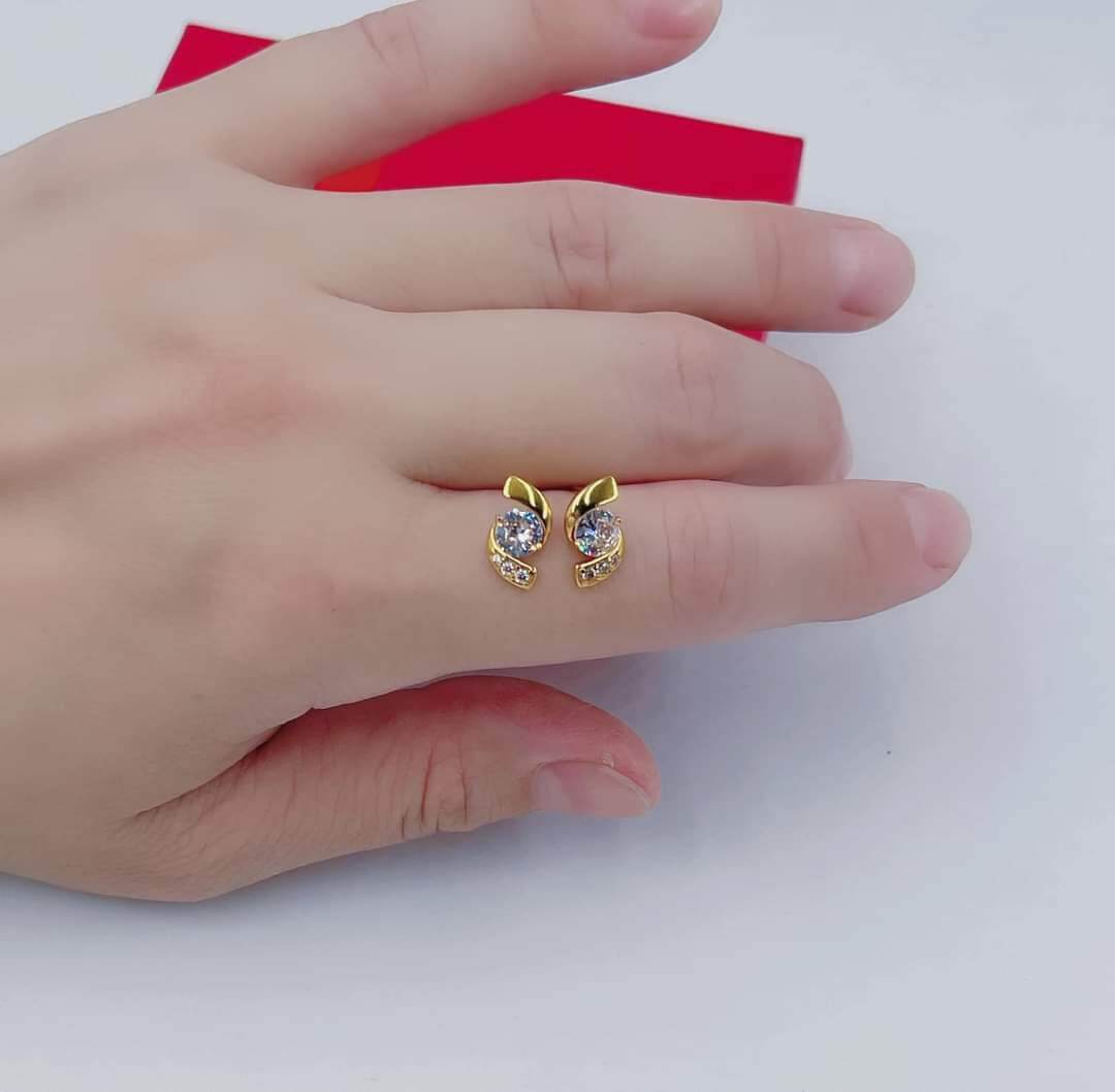 🌸⚜️ NEW DESIGN ⚜️🌸 📌 ThaiLand GoLd Earrings Nontarnish/hypoallergenic