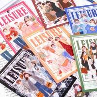 Gimue | Elegant Reading Style Handmade Sticker Pack