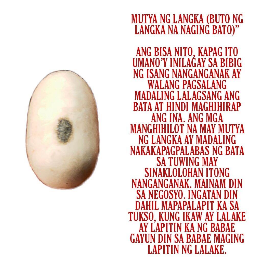 Mutya Ng LANGKA !!! Pampaswerte !!!