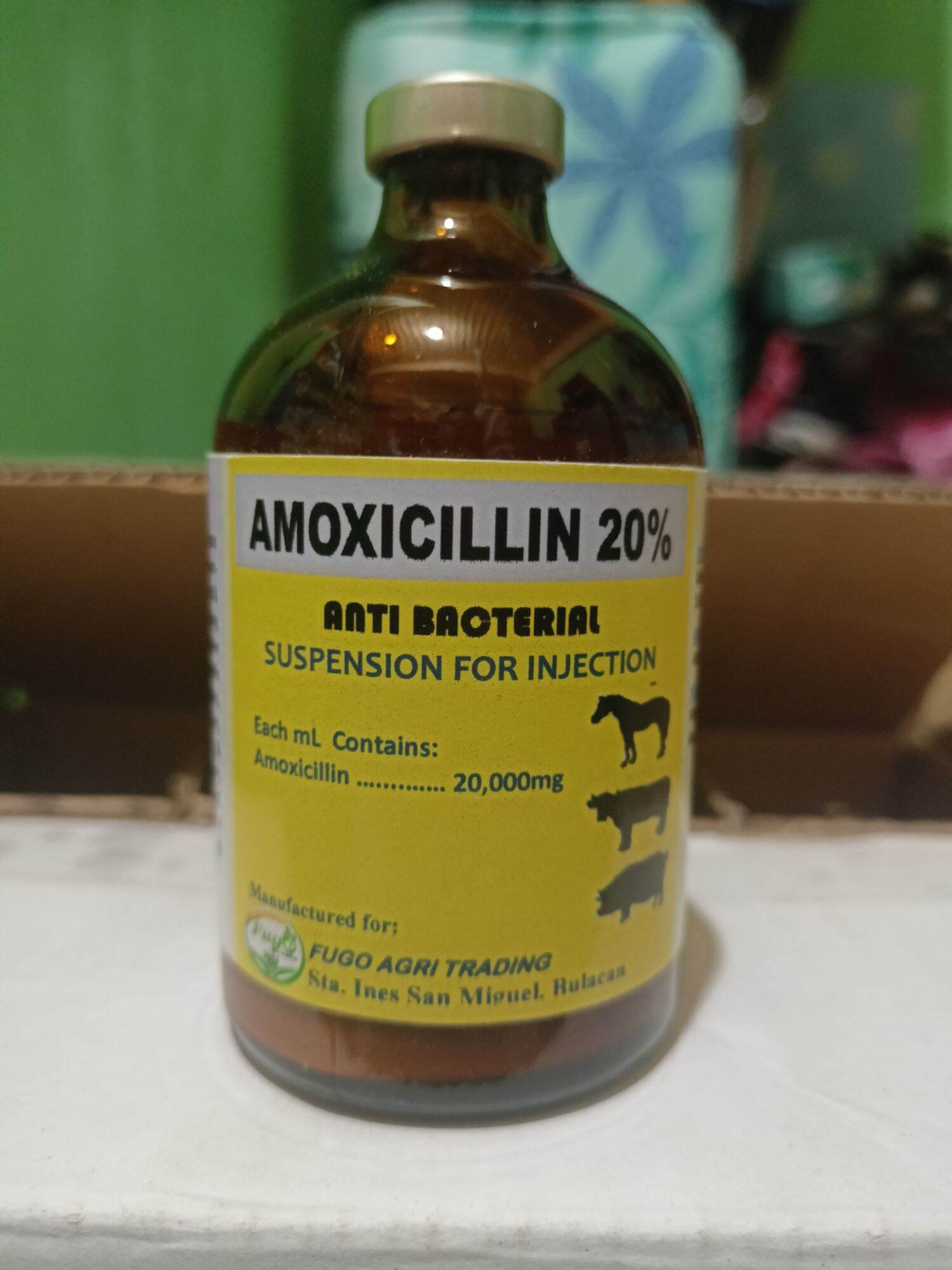 Antibacterial Amoxicillin 20% 100ML