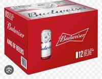 Budweiser Beer Can 12 x 500mL
