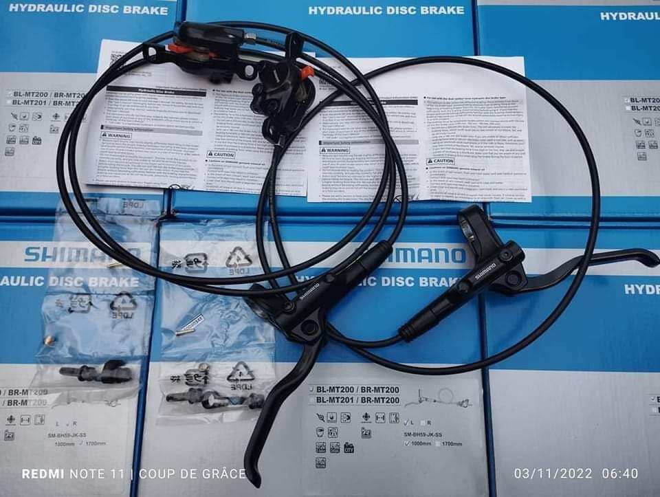 shimano altus shimano mt brakes