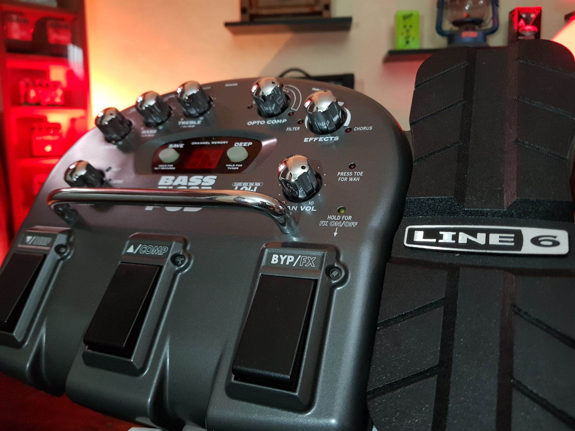 Line 6 Bass Floor POD (Used) (110V) (Transformer Included) Lazada PH