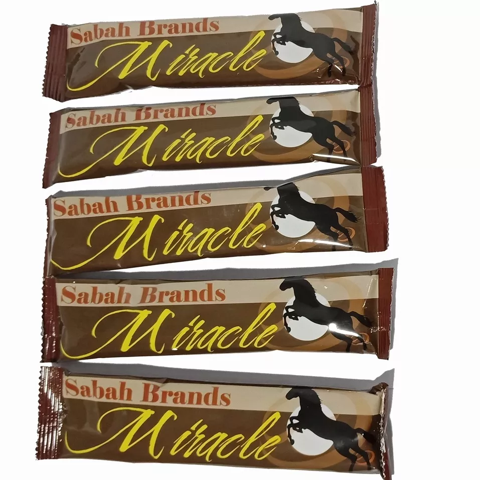 5 SACHETS ORIGINAL MIRACLE COFFEE SABAH BRAND 100% LEGIT FROM