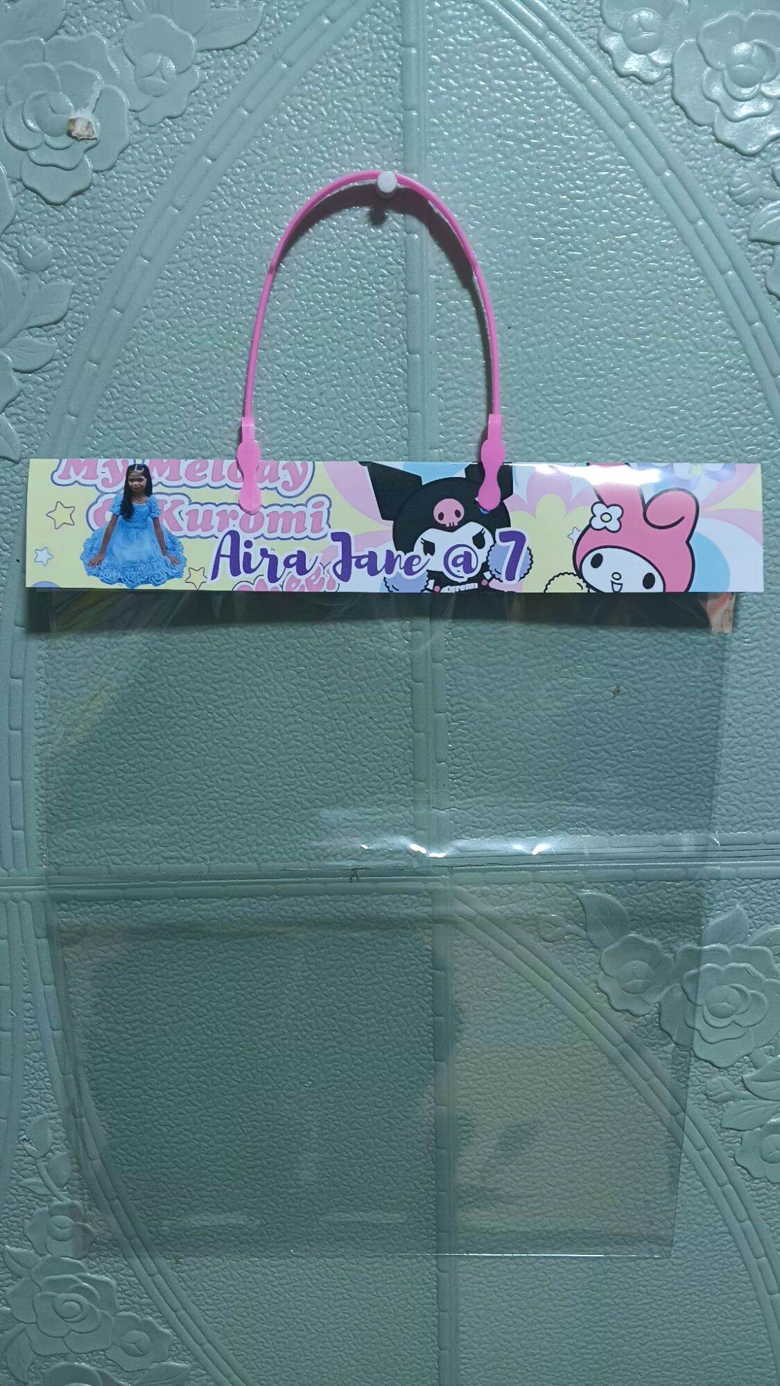 PLASTIC CUSTOMIZED LOOTBAG FOR GIVEAWAYS