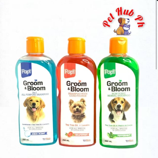 PAPI GROOM & BLOOM SHAMPOO 250ML Lazada PH