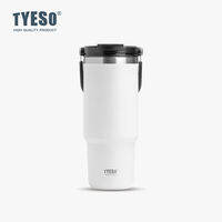 TYESO | High-Appearance Dual-Drinking Insulated Cup Stainless Steel