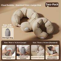EnjoyLife | Inflatable U-Shape Travel Neck Pillow Portable