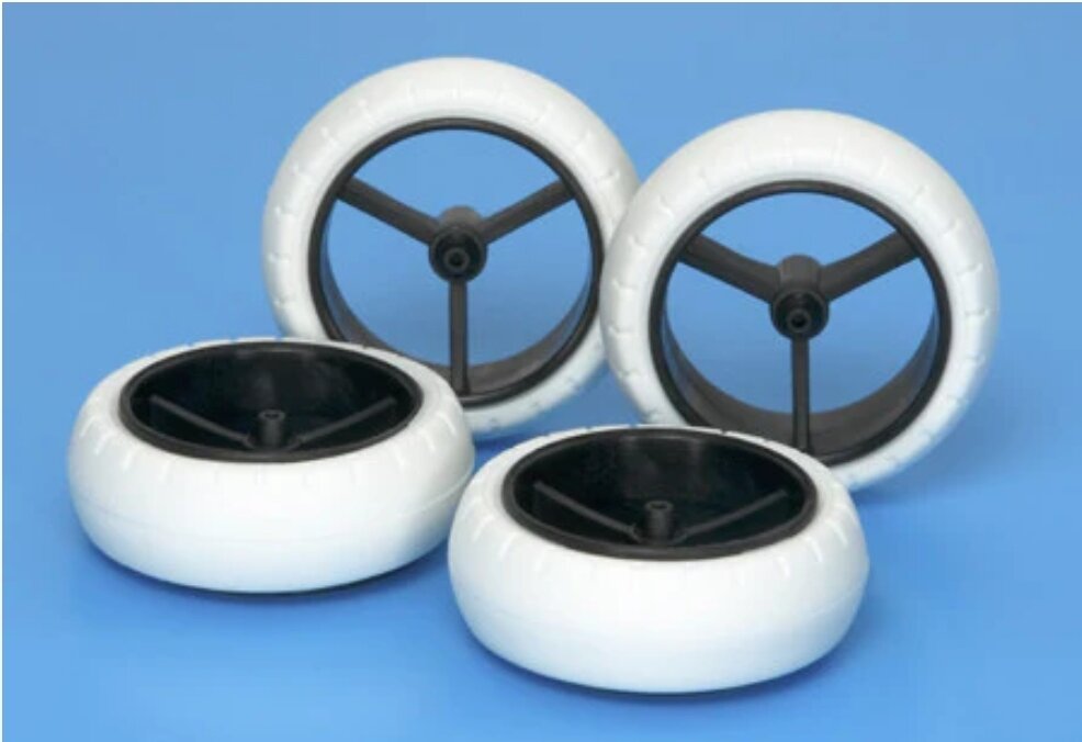 Tamiya Narrow Large Diameter Wheel and White Arched tires Lazada PH