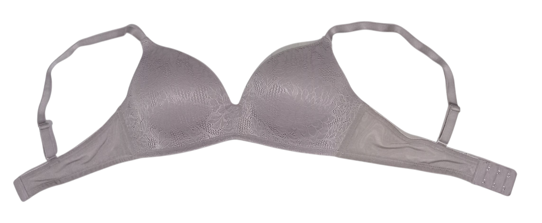 Wacoal non-wire padded bra SAI 4050 available colors: gray and black (best matched / paired with wacoal panty SJI 4050)