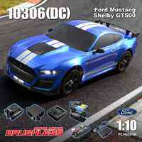 MJX R/C Technic 1:10 Ford Mustang Shelby GT500 High-Speed Drifting RC Car Brushless Motor Remote Control Vehicle Durable Model for Kids and Enthusiasts