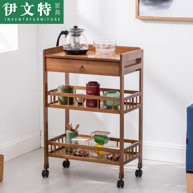 Movable Sofa Corner Table Small Coffee Table Tea Rack ...