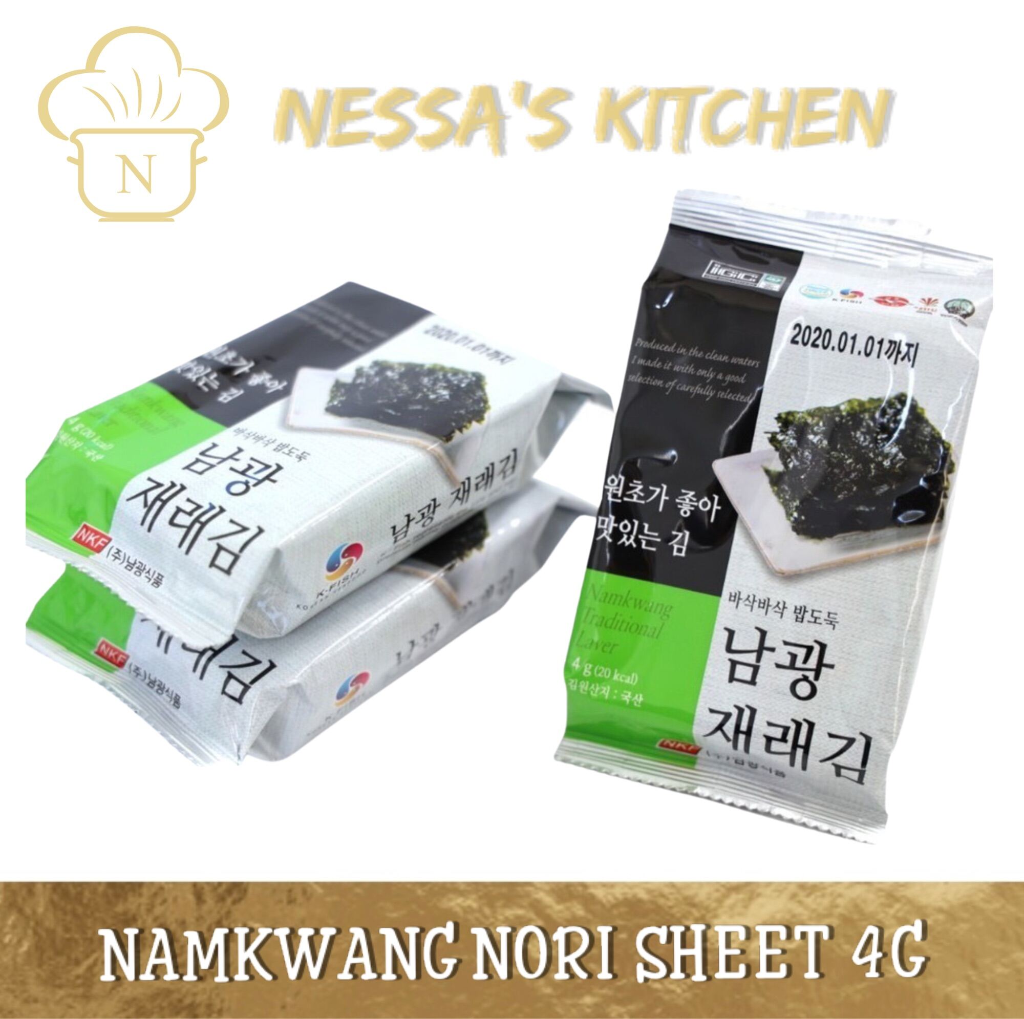 Namkwang Nori Sheet Seaweed 4G