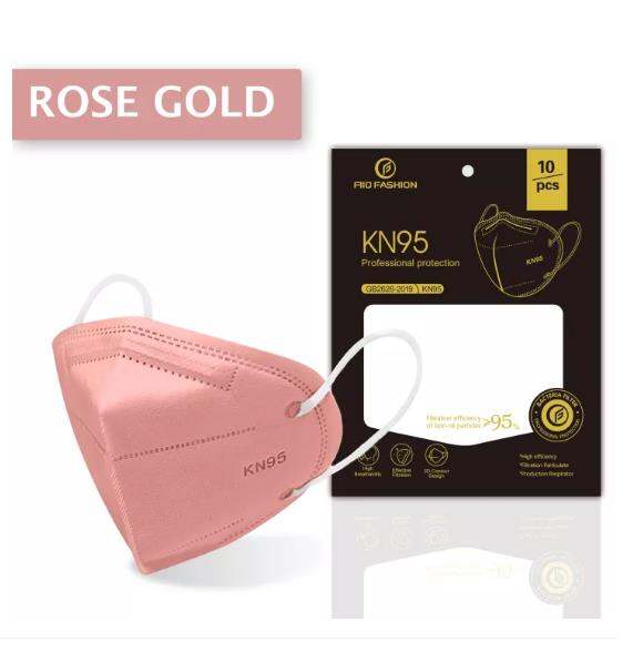 KN95 Korean 10PCS/Pack Face Mask Protective 5 Layer of Safety Pads Face Mask Colored KN95 Mask