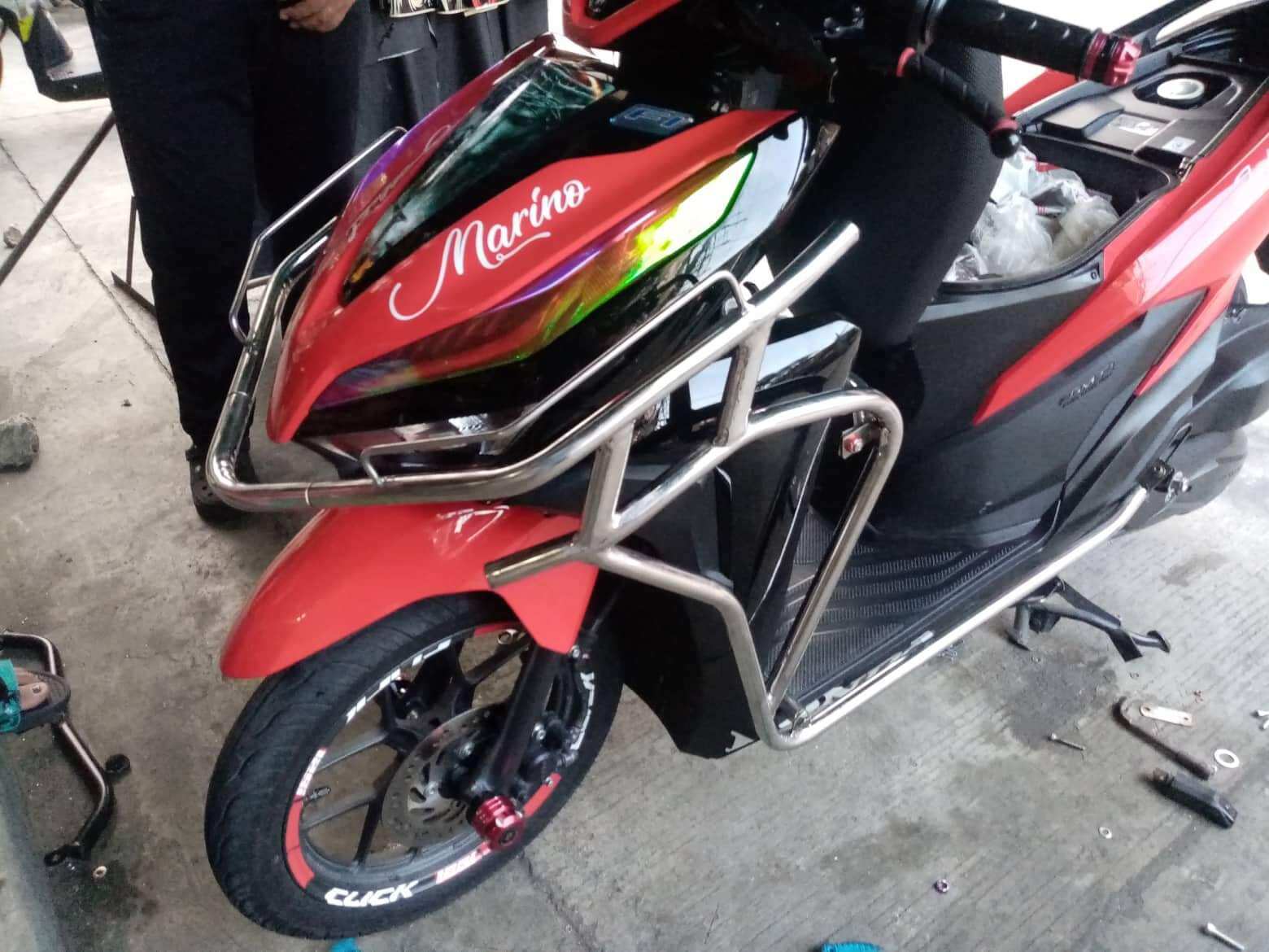 HONDA CLICK 125/150 V2 AND V3 FULL CRASHGUARD | Lazada PH
