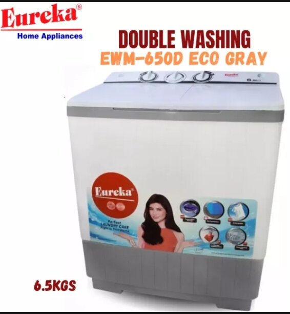 Double Washing Machine 6.5KGS Eureka