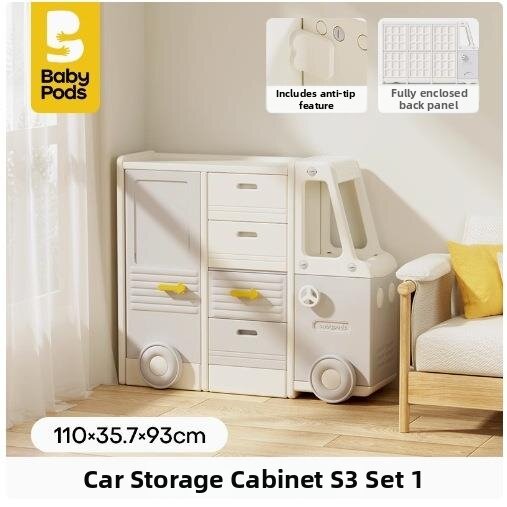 LIWAN | Large Multi-layer Children Toy Storage Cabinet