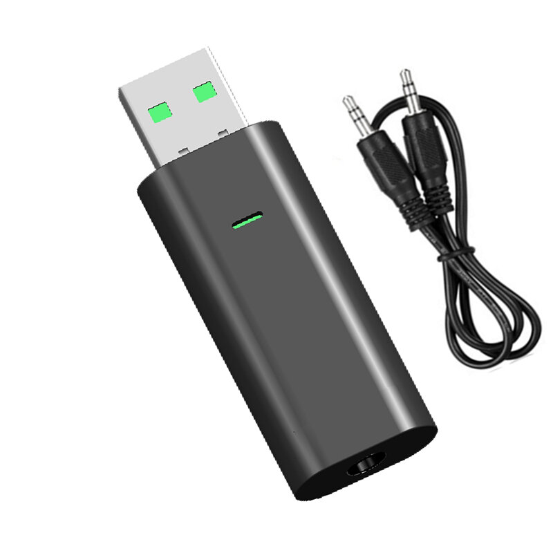 Bluetooth Transmitter Receiver 2in1 5.0 Desktop ComputerTV Audio