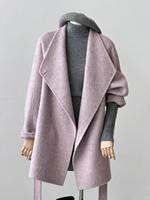 XUECAIQI | Winter Womens Suit Stylish Korean Elegant Mature Wool Coat Set