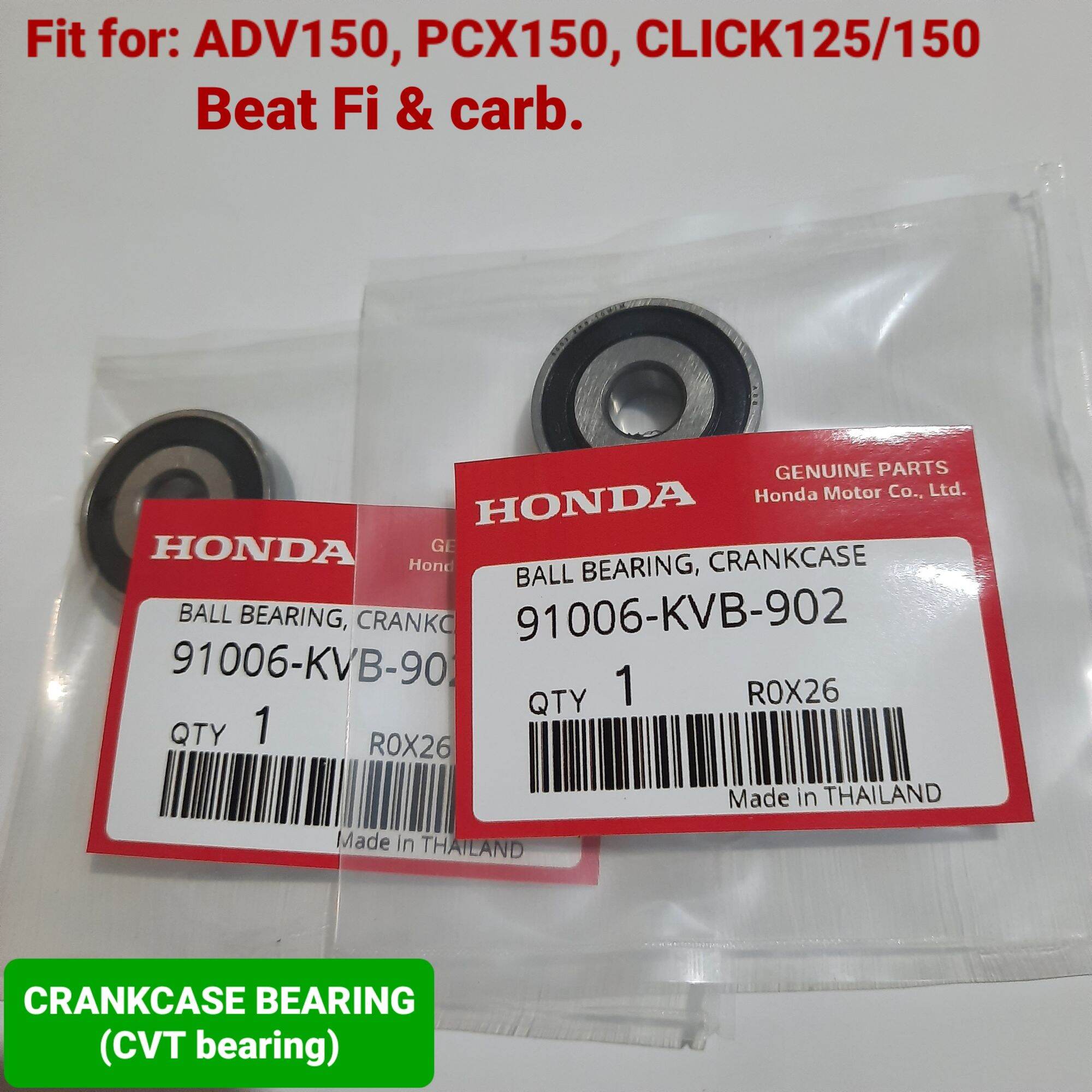 CRANKCASE COVER BEARING (CVT BEARING) CLICK125/150 , BEAT Fi &carb , PCX150 , ADV150 , AIRBLADE