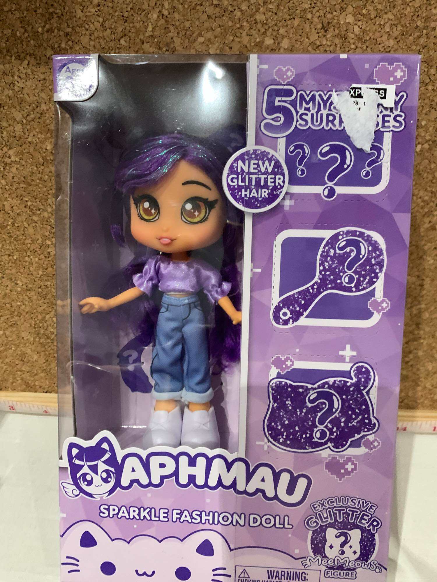 Meemeows Aphmau Fashion Doll (Sparkle Edition with Glitter Hair)