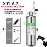 ZRDR | Aquarium DIY CO2 Generator System Kit Stainless Steel CO2 Cylinder Generator System Carbon Dioxide Reactor Kit For Plant Fish