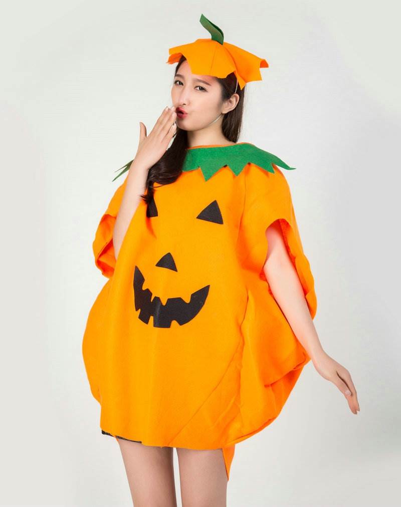 Pumpkin Halloween Costumes for Kids and Adults - 2023cj