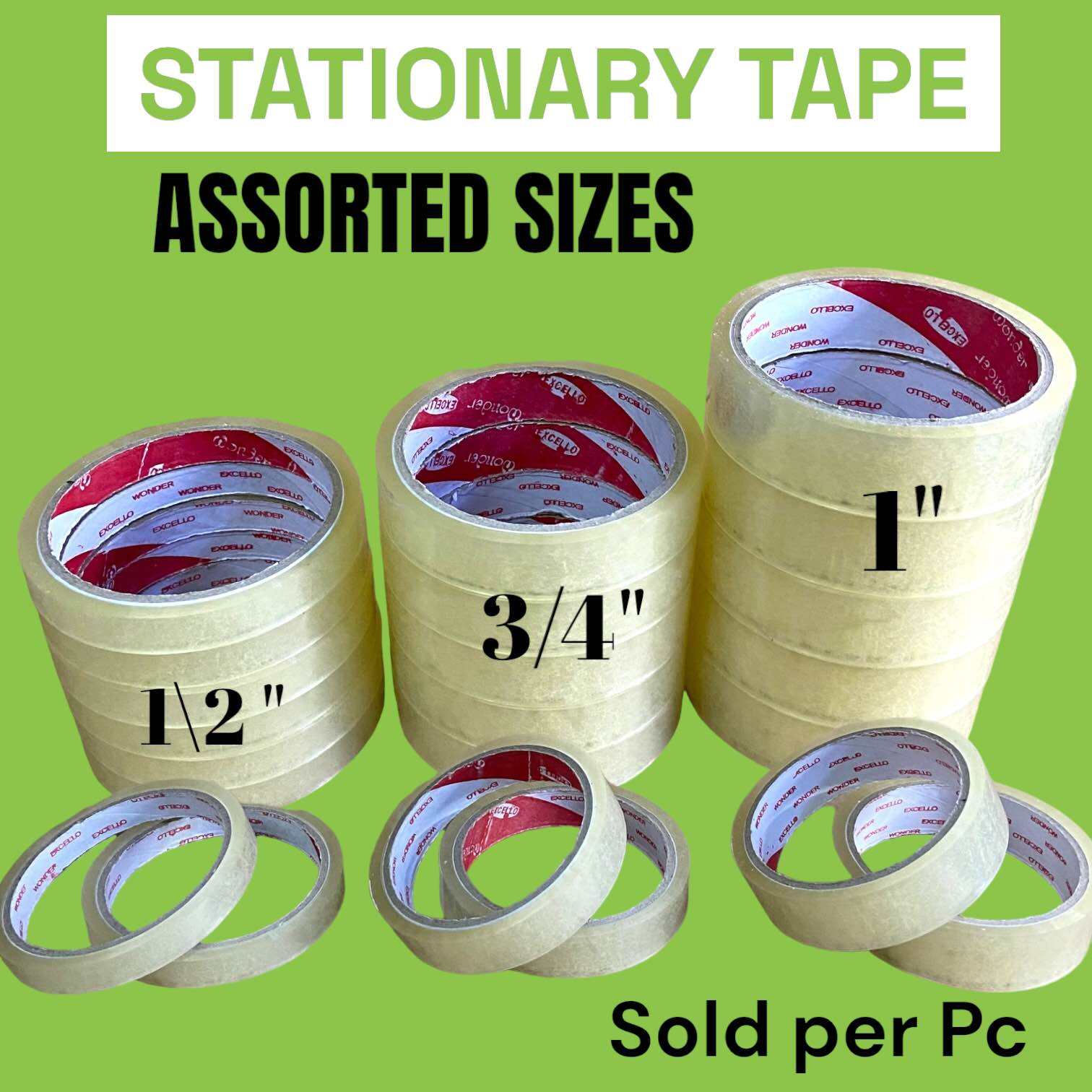 OMEGA Masking Tape 1/2, 3/4