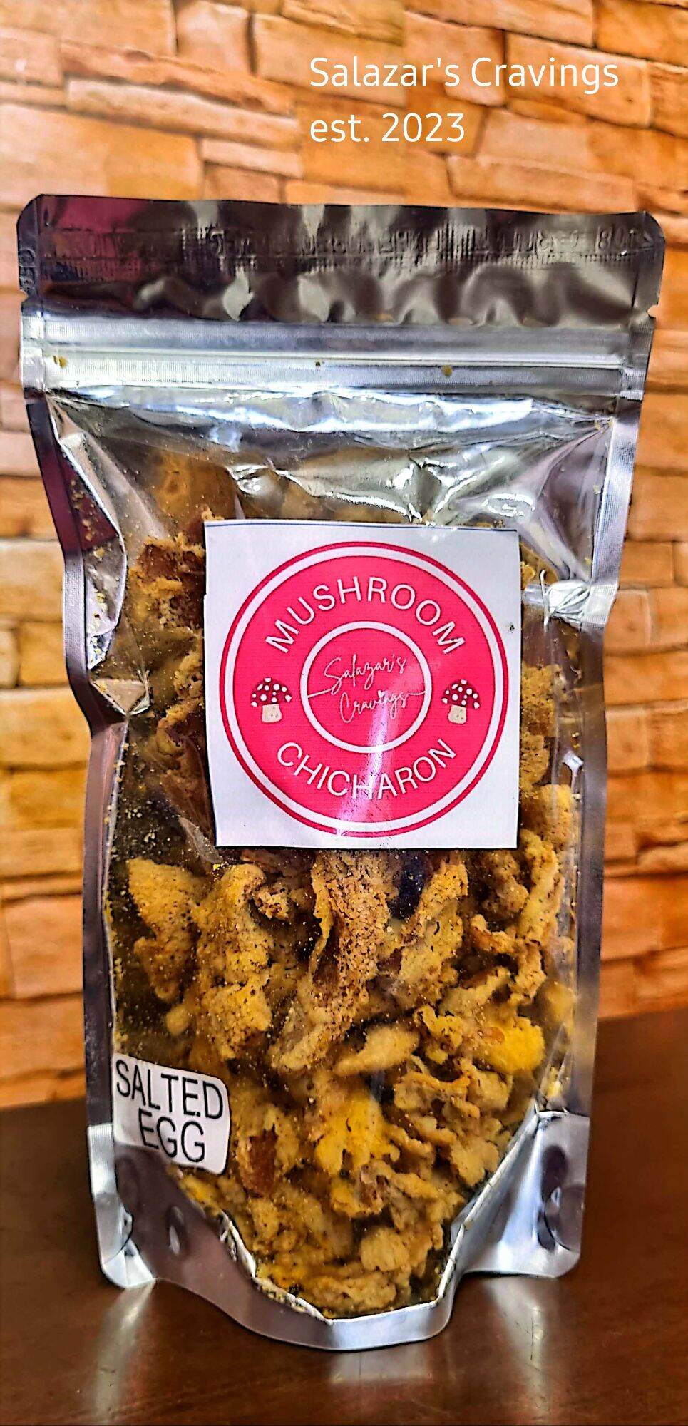 Salted Egg Flavor Mushroom Chicharon Grams Lazada Ph