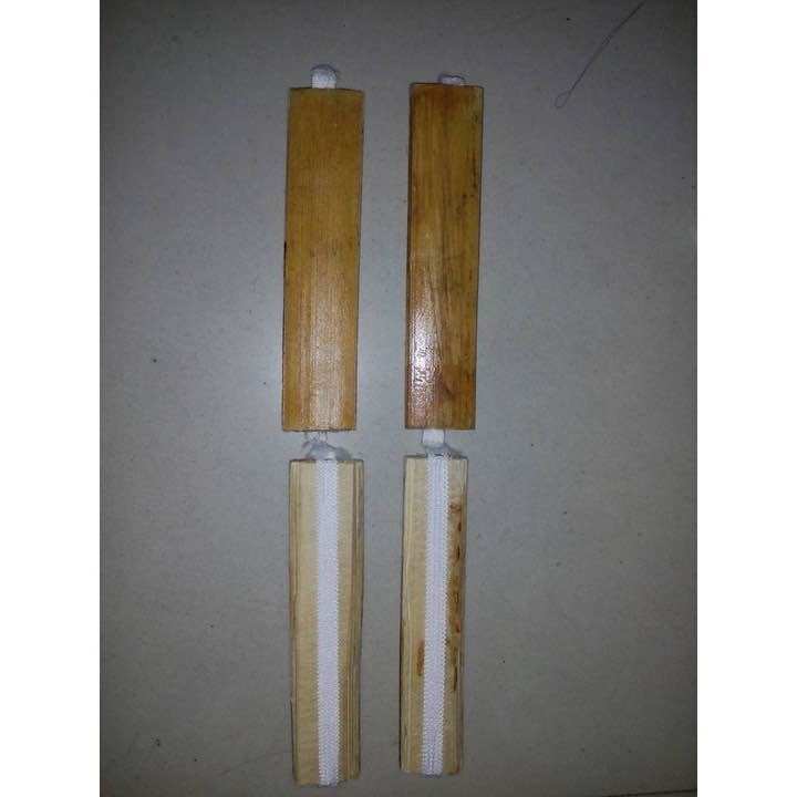 Castada Instrument (2 PAIRS) Wooden Castanets Musical Instrument | Lazada PH