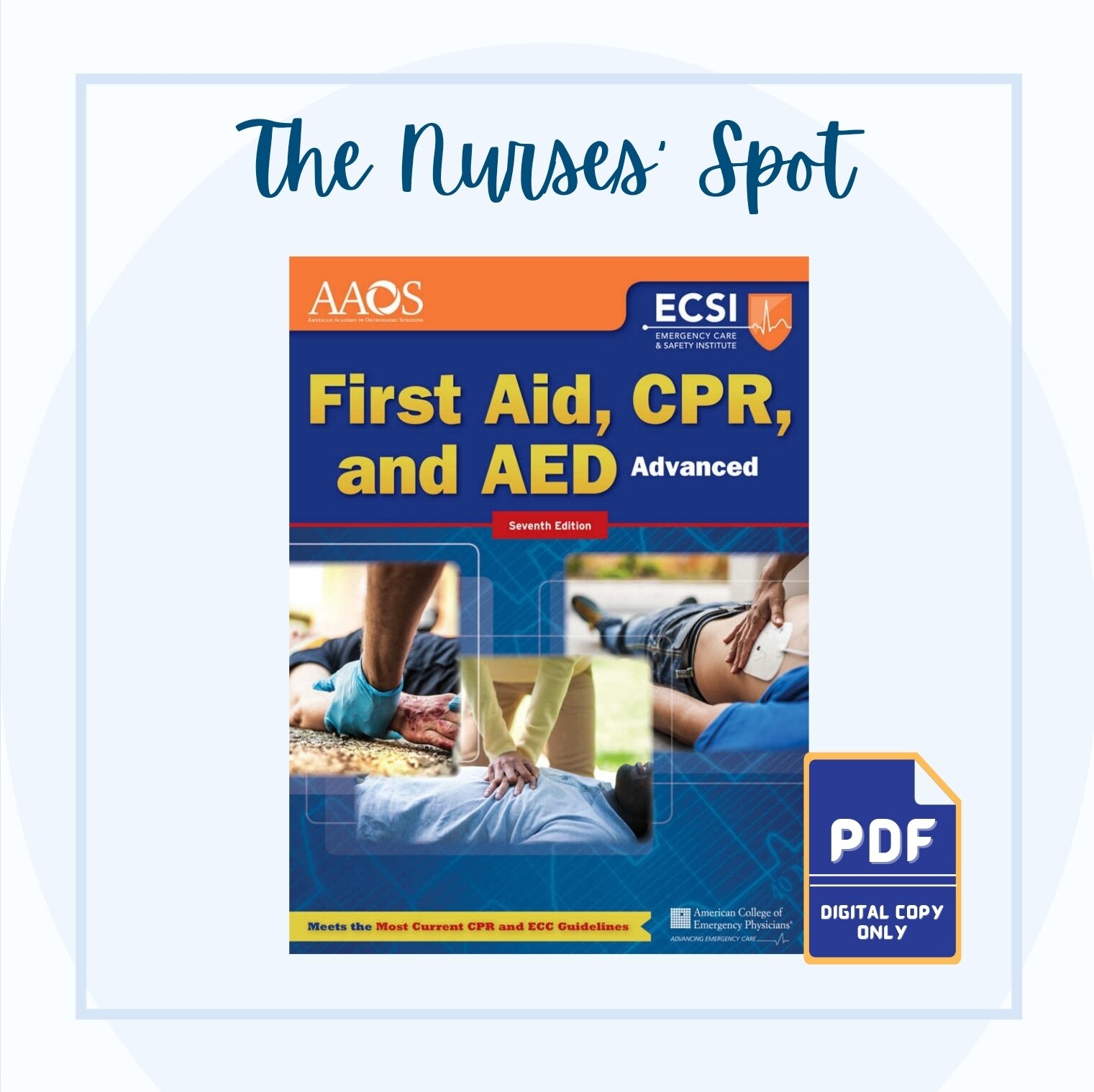 AAOS First Aid, CPR, and AED Advanced 7th Edition Lazada PH