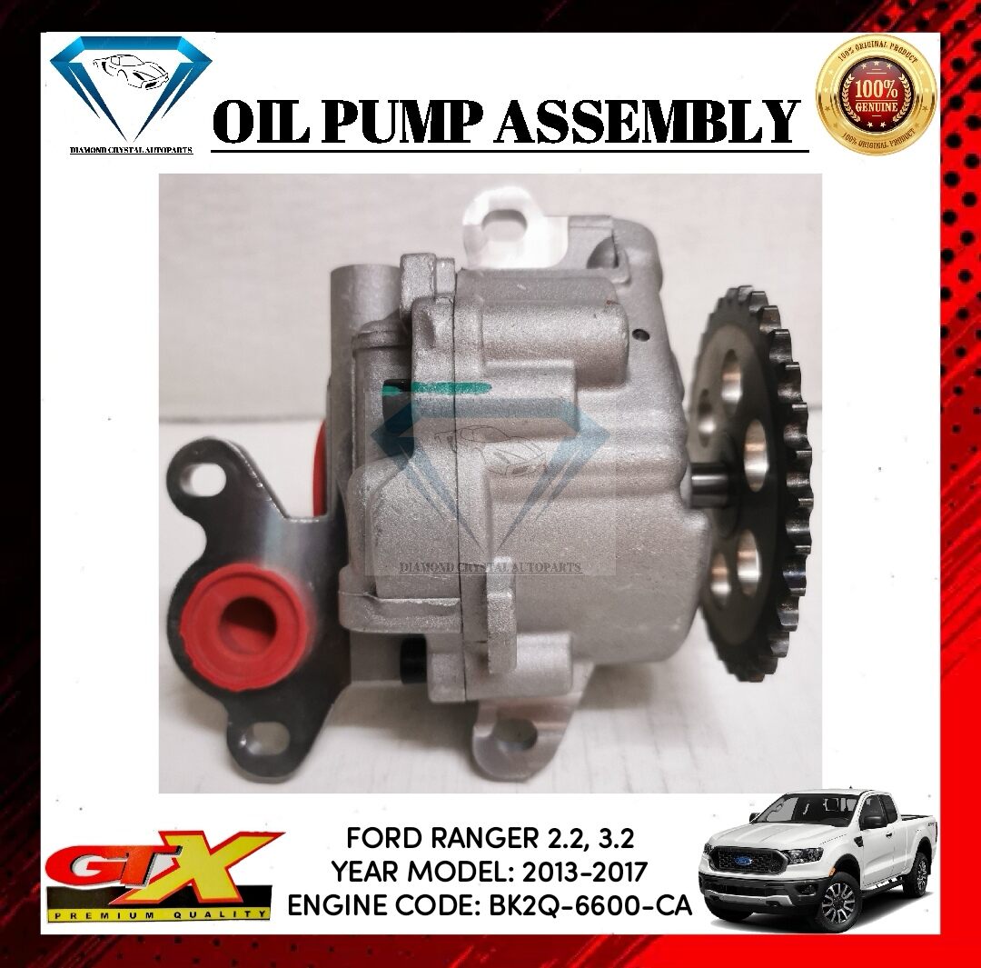 GTX OIL PUMP ASSEMBLY FORD RANGER 2.2, 3.2 Yr Model20132017 (GEAR TYPE) PART NO BK2Q6600CA