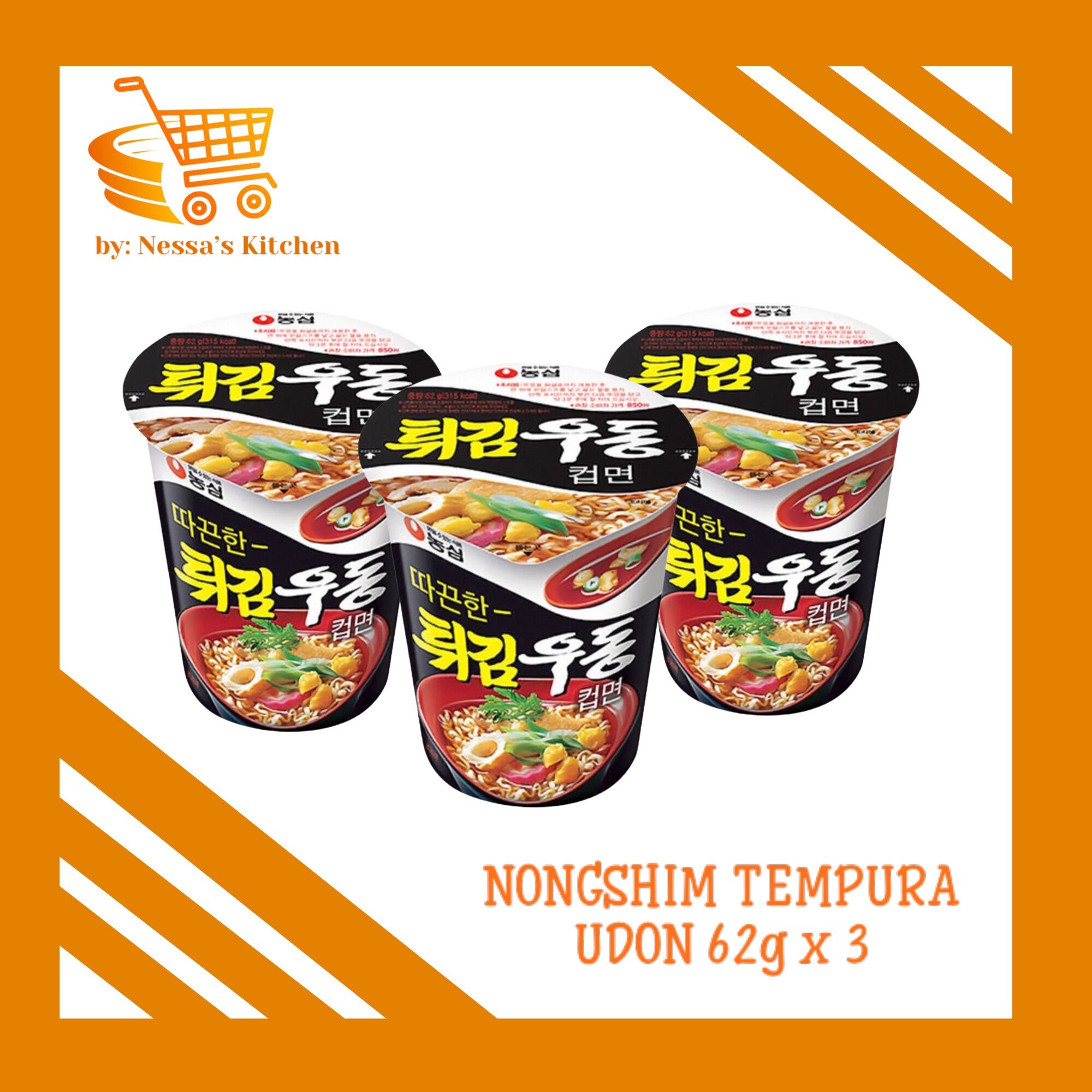 Nongshim Tempura Udon 62g [ NMart by Nessa’s Kitchen ] Lazada PH