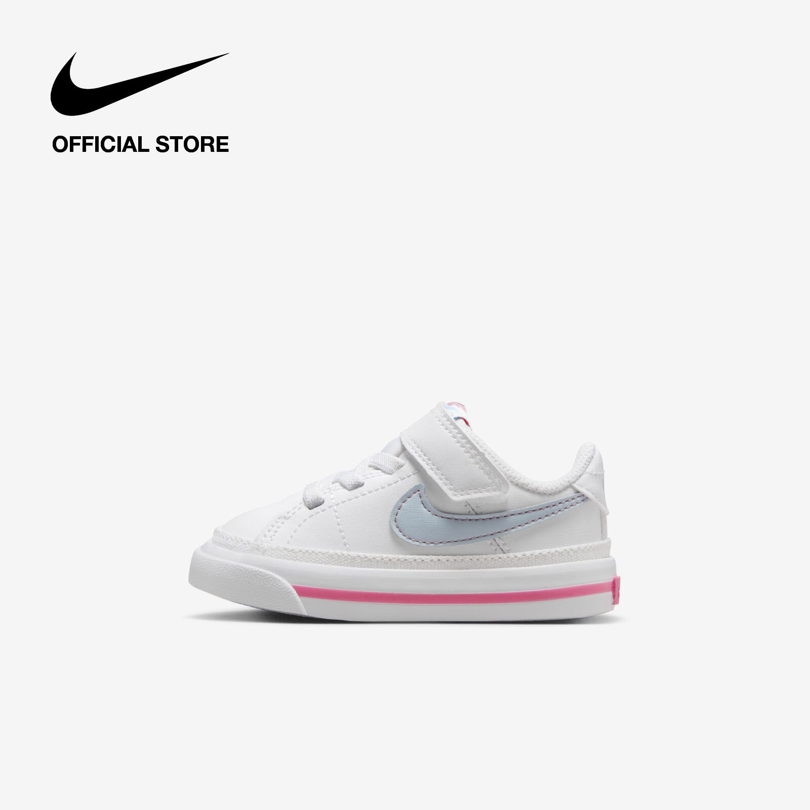 [DUY NHẤT 1.8 | VOUCHER 25%] Giày Nike Kids' Court Legacy Baby/Toddler (Boys') Shoes - White