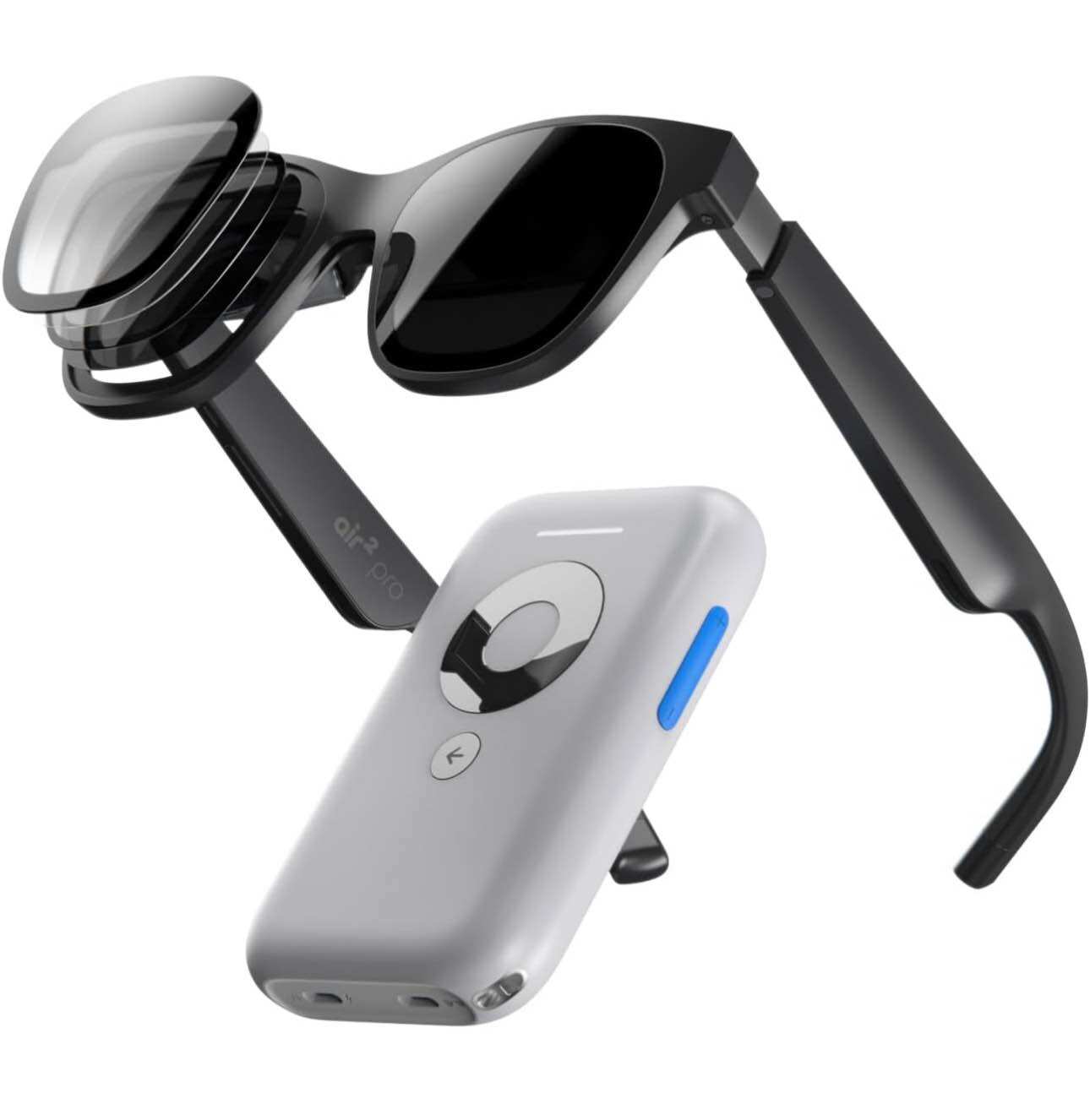 XREAL Air 2 Pro AR Glasses, The Ultimate Wearable Display with 3-Level ...