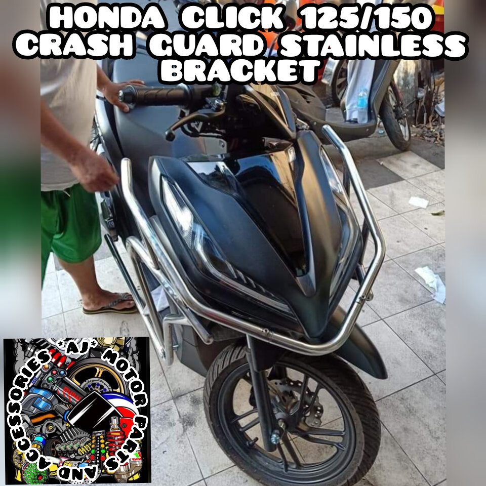 HONDA CLICK 125/150 CRASH GUARD STAINLESS 304. 