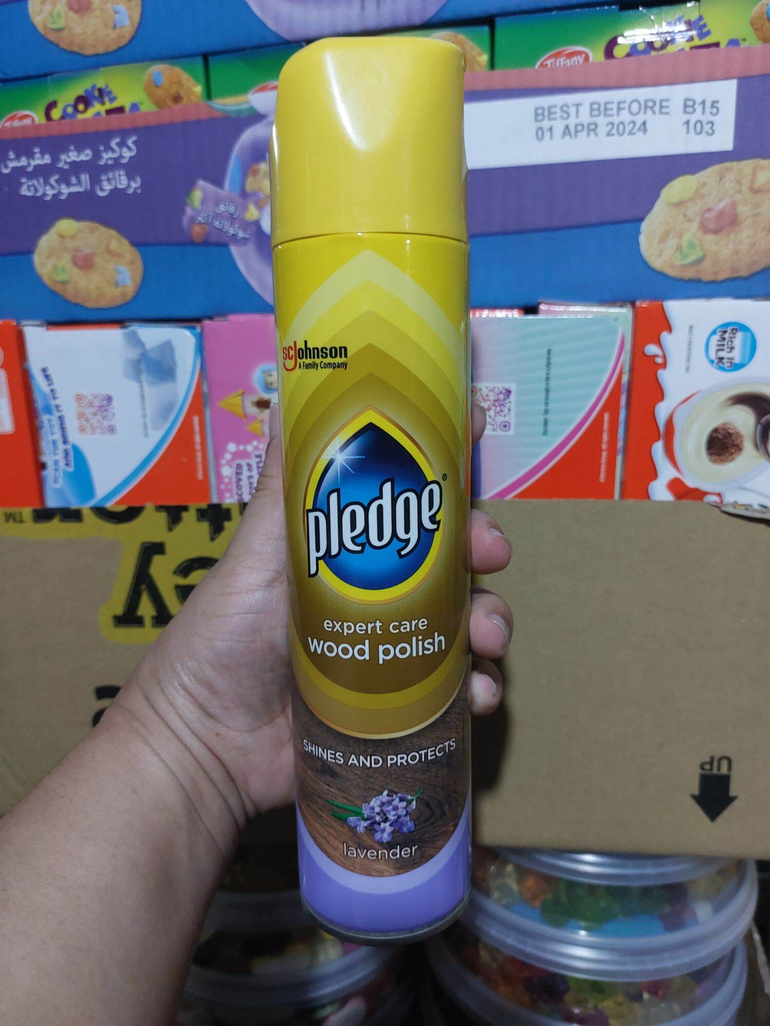 Pledge Wood Polish Enhancing Polish And Multisurface Cleaner 250ml