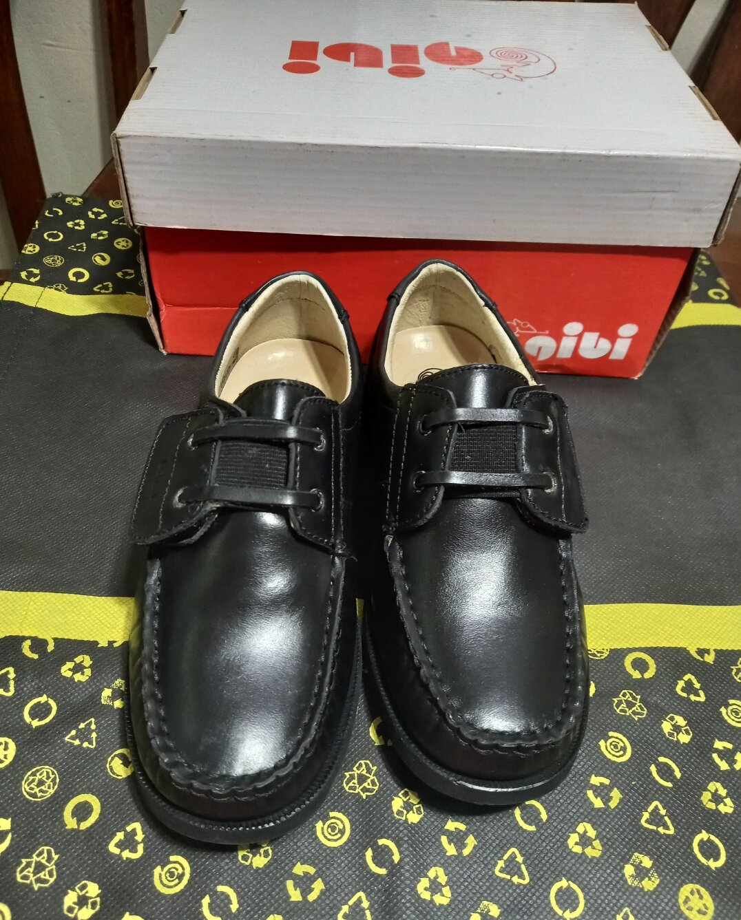 Gibi black shoes on sale price