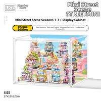 Loz | Mini Street Scene High Difficulty Puzzle Toy