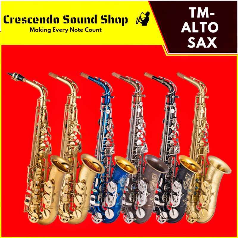 TM - A80 Alto Saxophone Beginners, Children, Professional Performances, Adults