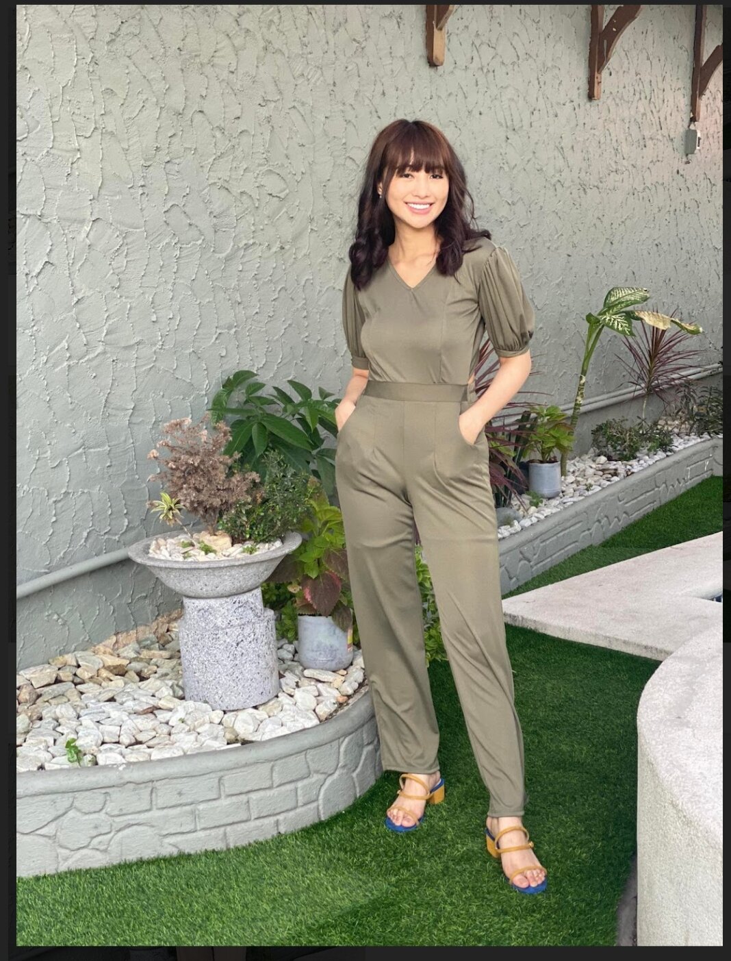 GIAVANNA JUMPSUIT S-M Army Green | Lazada PH