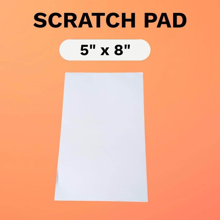 Scratch Pad Paper NotePad 10Pads Advance White Memo Advance Stationery Supplies