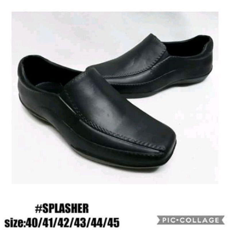 Splasher hot sale black shoes