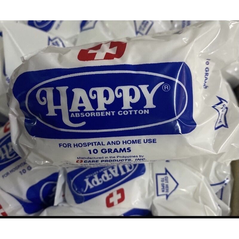 DM HAPPY COTTON BULAK 10g HAPPY COTTON BALLS FIRST AID COTTON Lazada PH