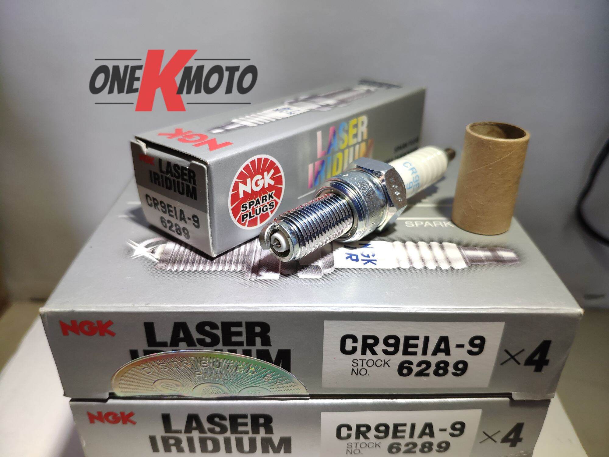 Original NGK Laser Iridium Spark plug CR9EIA9 for Z1000, Ninja650
