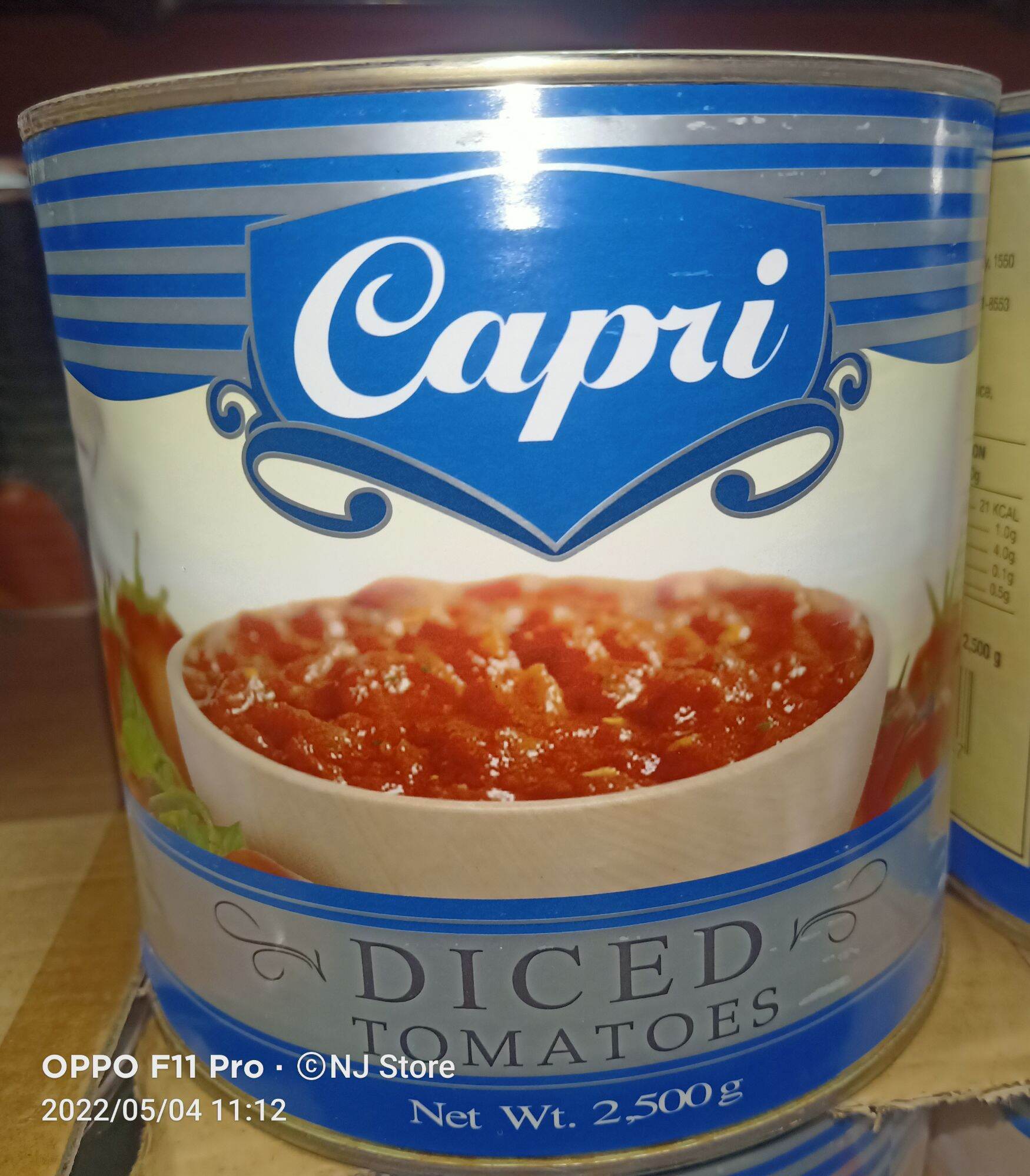 CAPRI DICED TOMATOES 2500g. Lazada PH