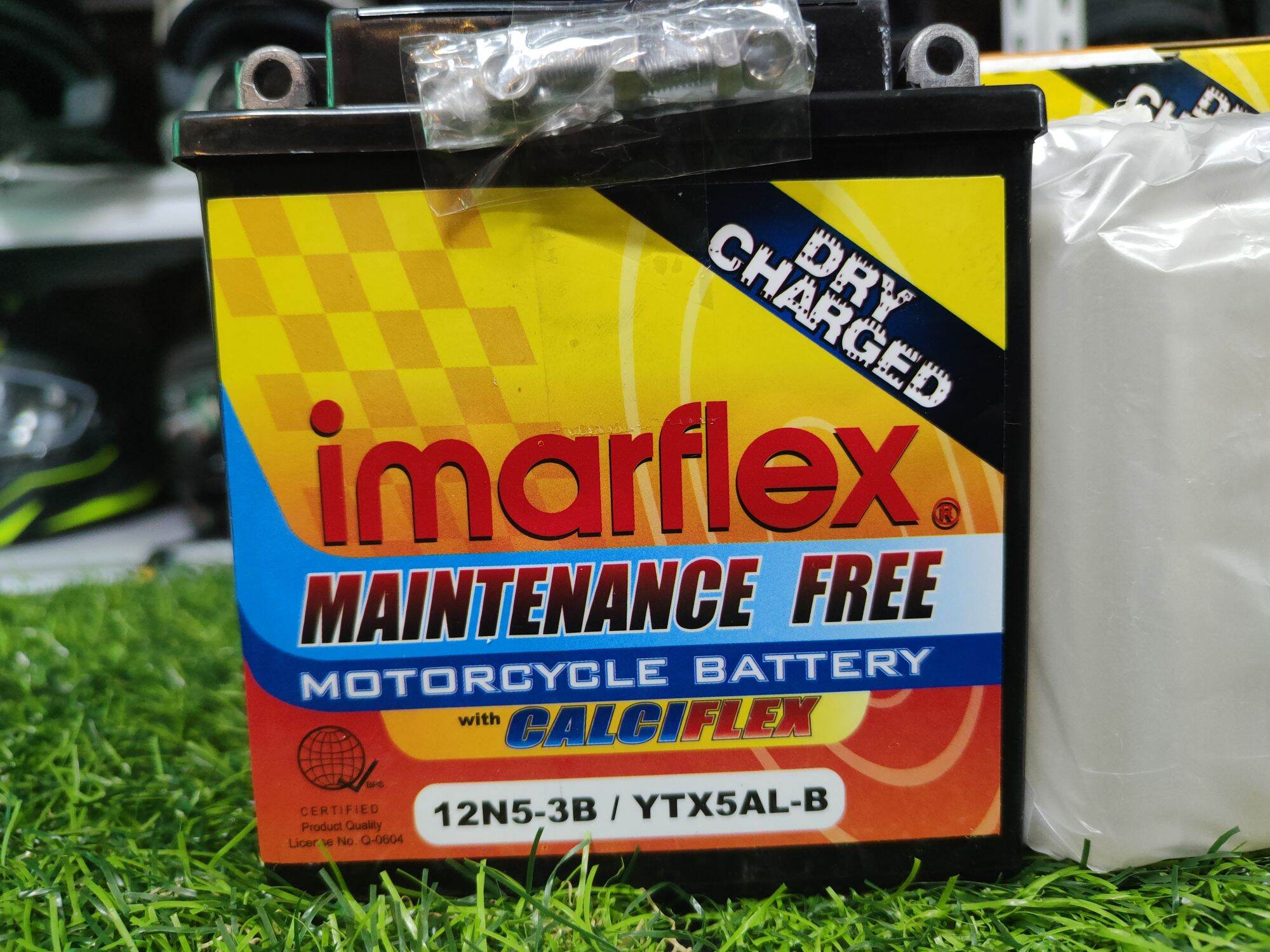 Imarflex Battery Battery imarflex Maintenance free or 4L (WPX4L-B/YTx4L-B)12N5-3B/YTX5AL ...